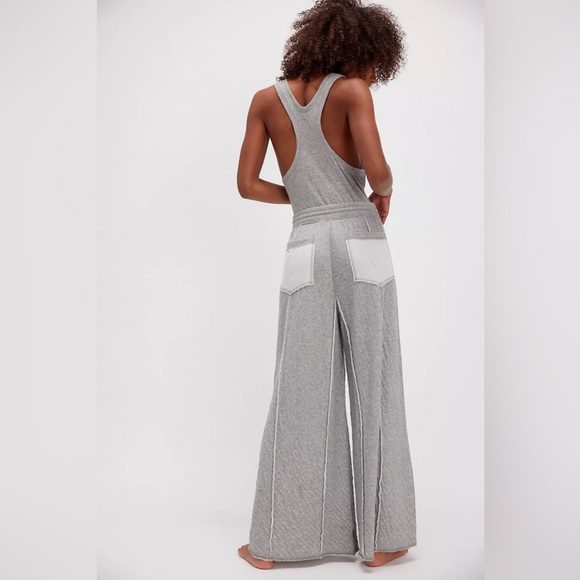 Free People Pants - FREE PEOPLE | ✨NEW✨ Wait A Minute Jumpsuit in Heather Grey
